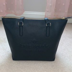 Kate Spade Larchmont Ave logo tote
